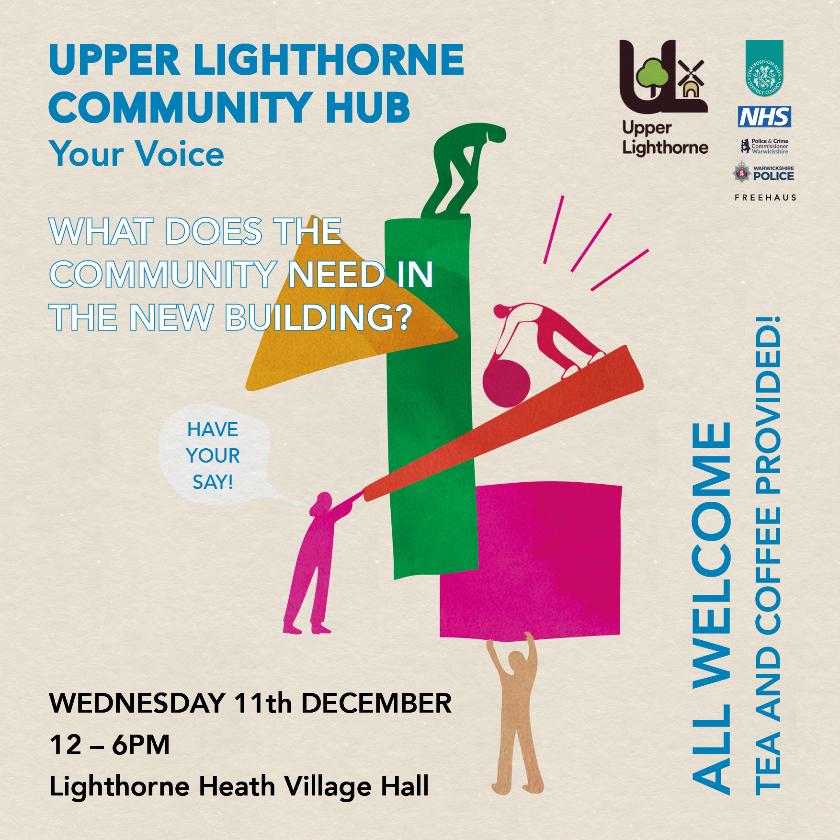 Upper Lighthorne New Community Hub consultation and drop in event image