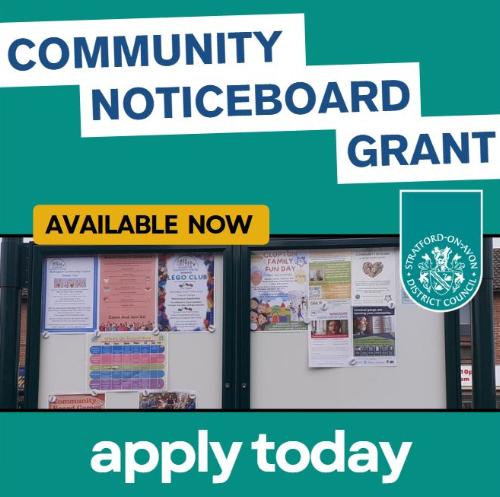 community noticeboard grant 2025